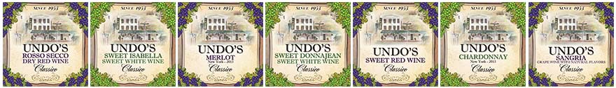 Undos Wine Labels